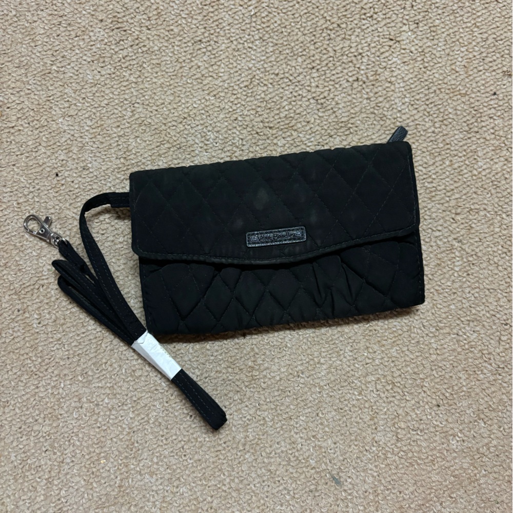 Vera Bradley Quilted Wallet with crossbody strap